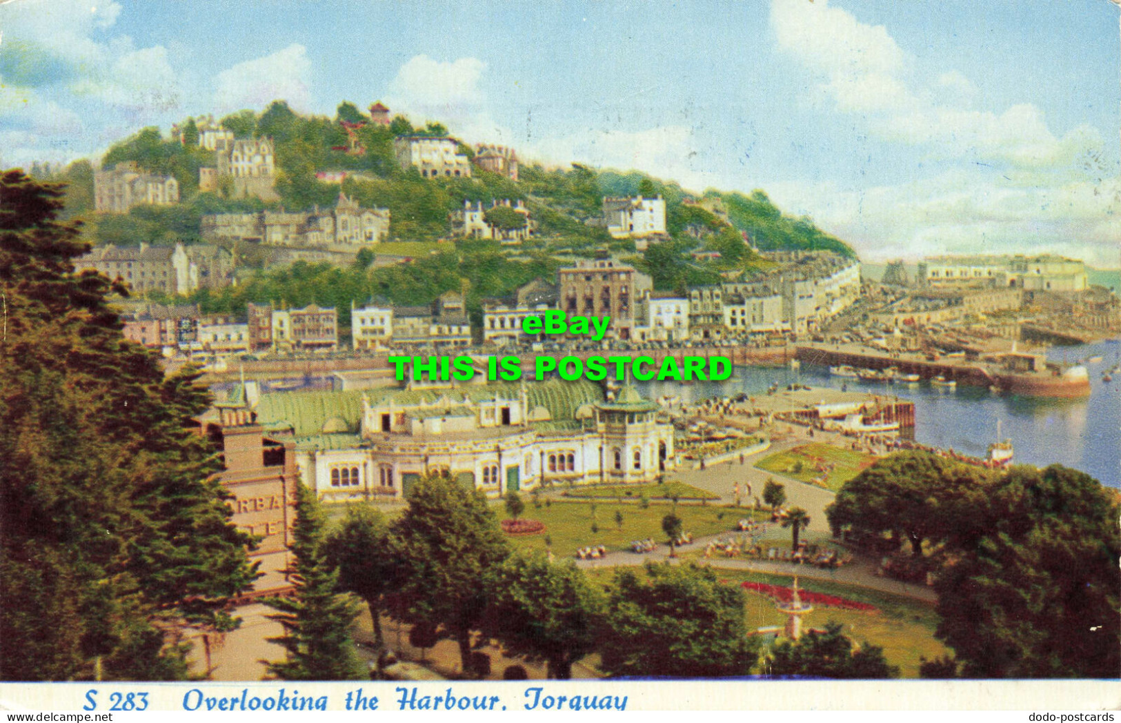 R572579 S 283. Overlooking Harbour. Torquay. Greaves Gravure. 1968 - Monde