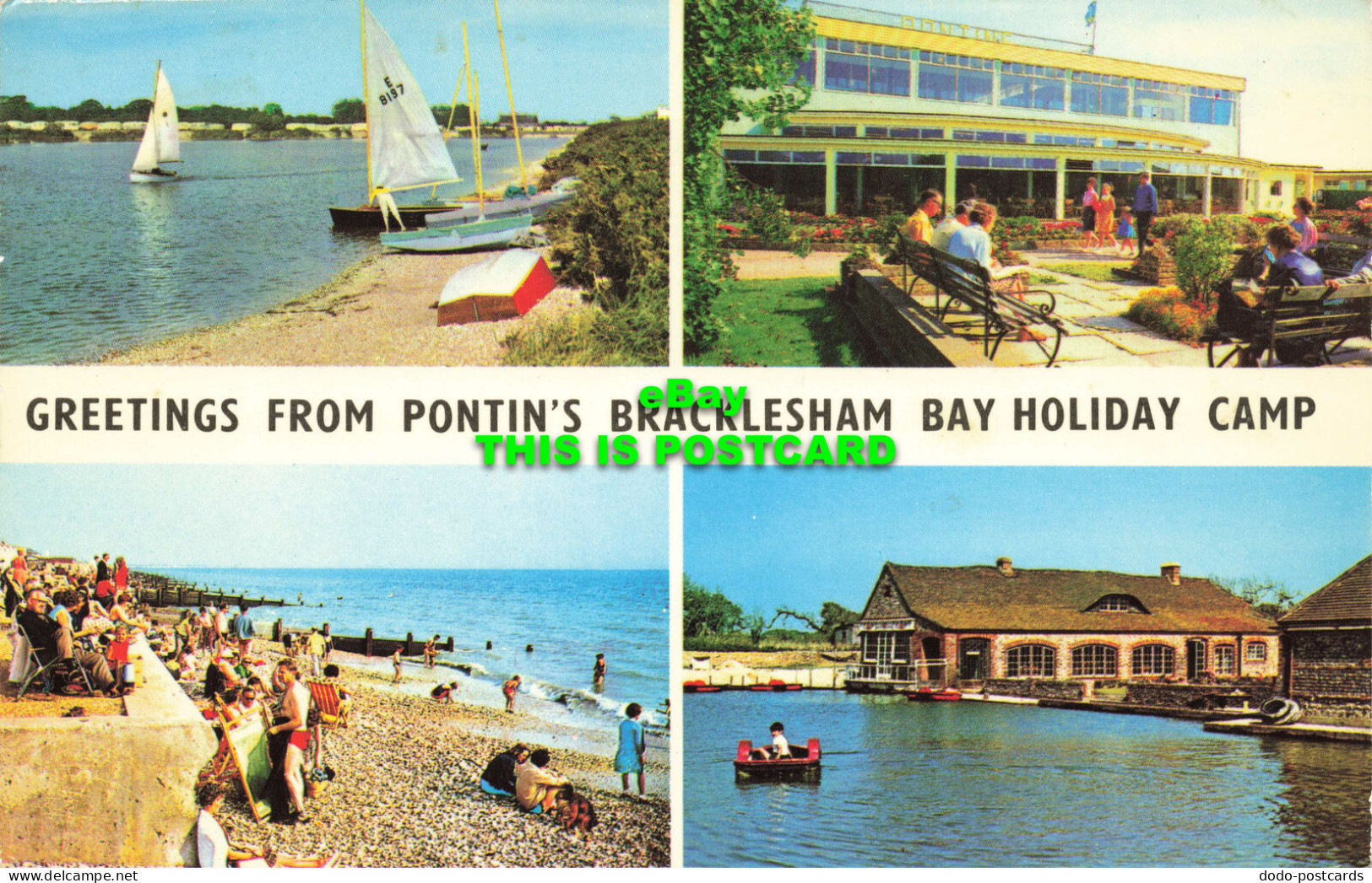 R573111 Greetings From Pontins Bracklesham Bay Holiday Camp. Precision. 1975. Mu - Monde