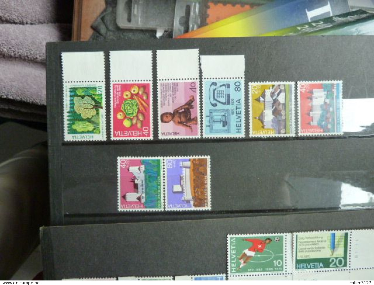 Suisse -  Timbres Des Années 1970 - Lot - NSG - Neuf Sans Gomme - Unused Stamps