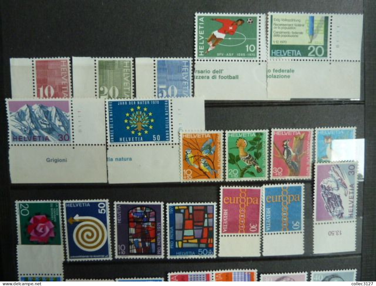 Suisse -  Timbres Des Années 1970 - Lot - NSG - Neuf Sans Gomme - Ongebruikt