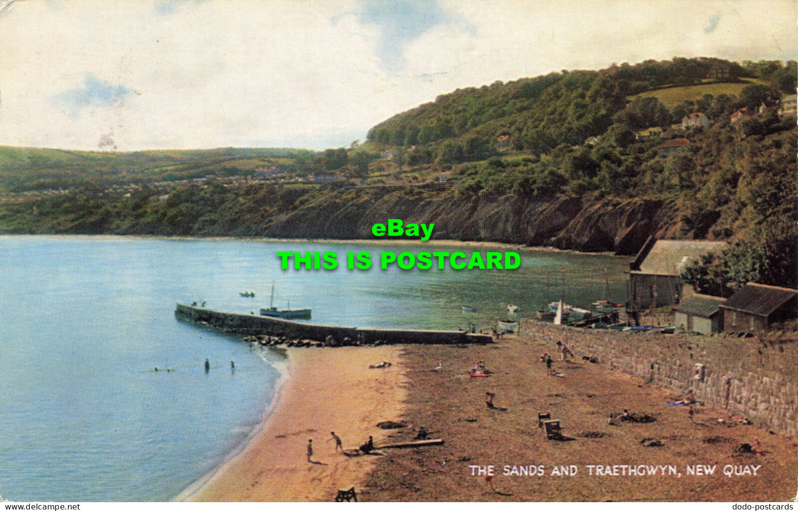 R572584 Sands And Traethgwyn. New Quay. Salmon. 1968 - World