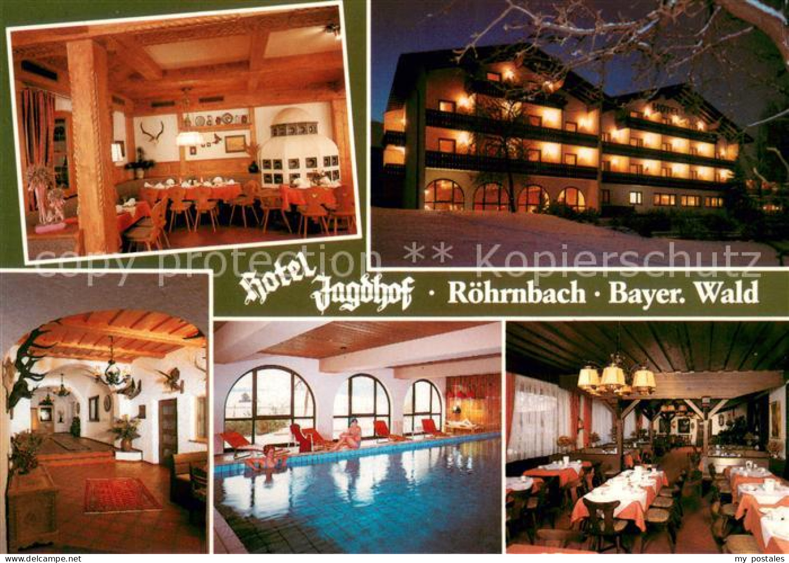 73653609 Roehrnbach Hotel Jagdhof Bayerischer Wald Restaurant Hallenbad Roehrnba - Lobenstein