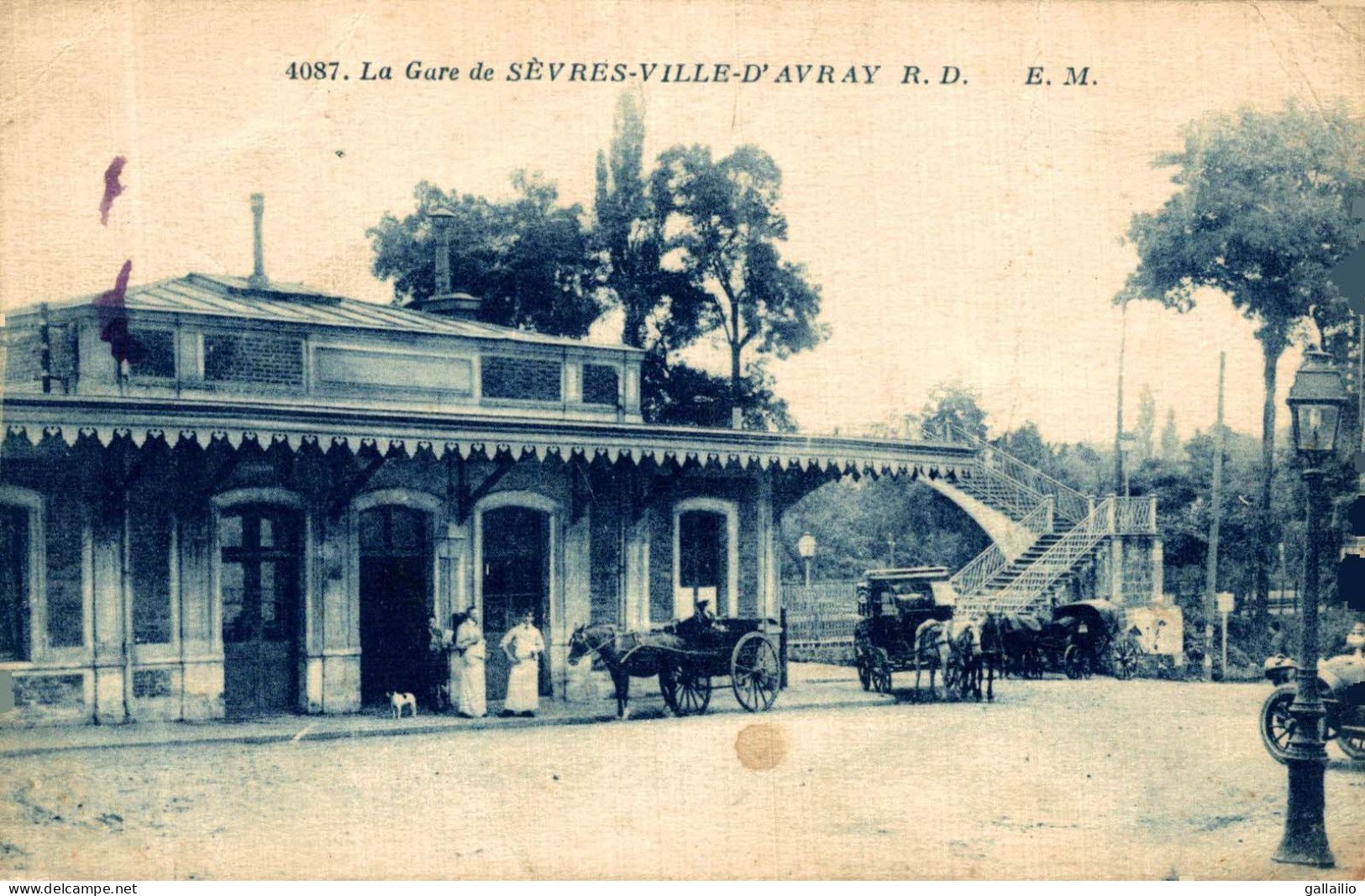 LA GARE DE SEVRES VILLE D'AVRAY - Ville D'Avray