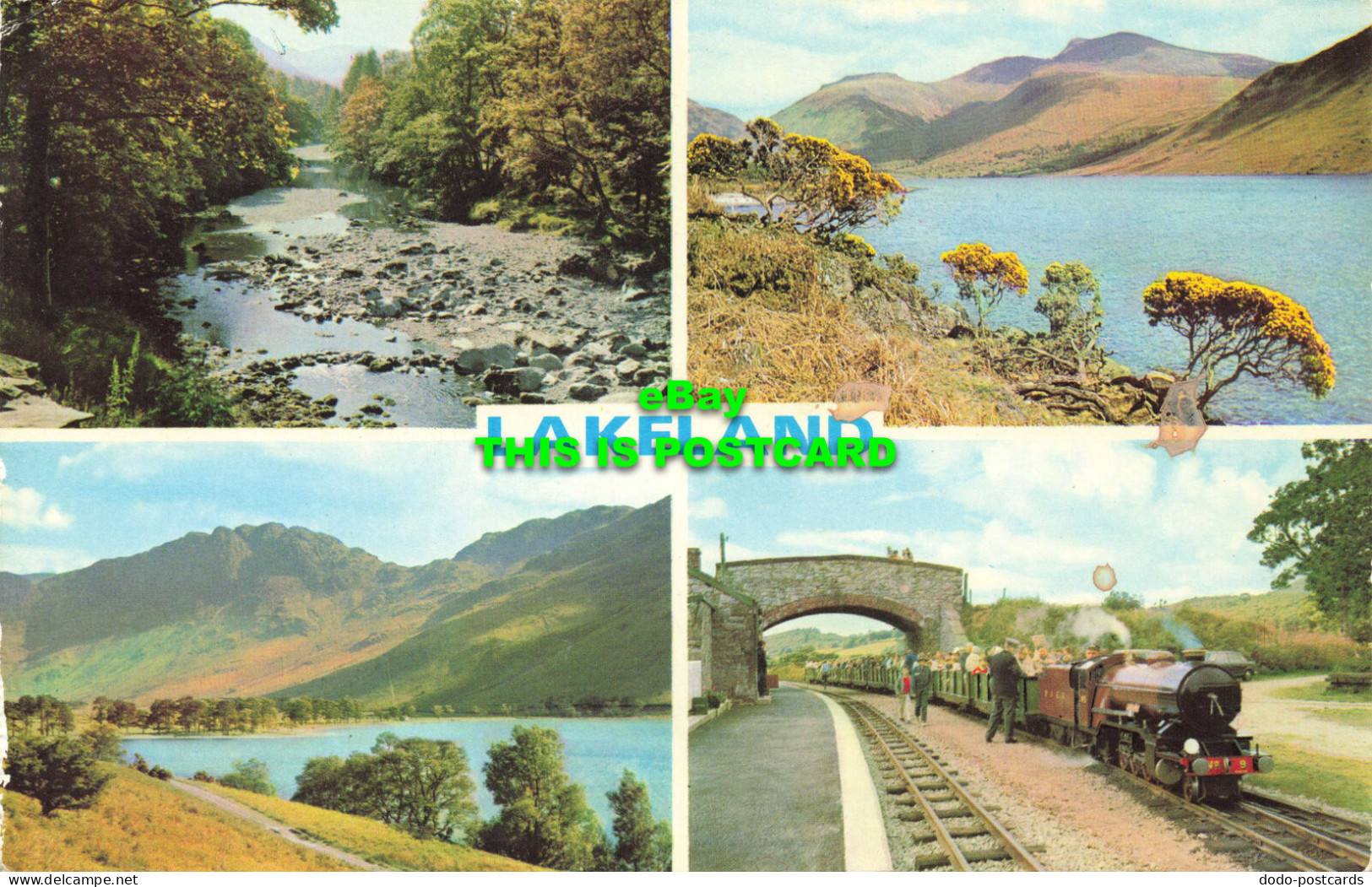 R572595 Lakeland. Webster. Helvellyn House. 1974. Multi View - Monde