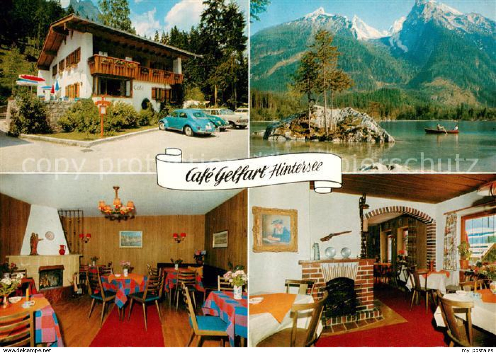 73653602 Hintersee Berchtesgaden Cafe Fremdenheim Gelfart Am See Alpen Hintersee - Berchtesgaden