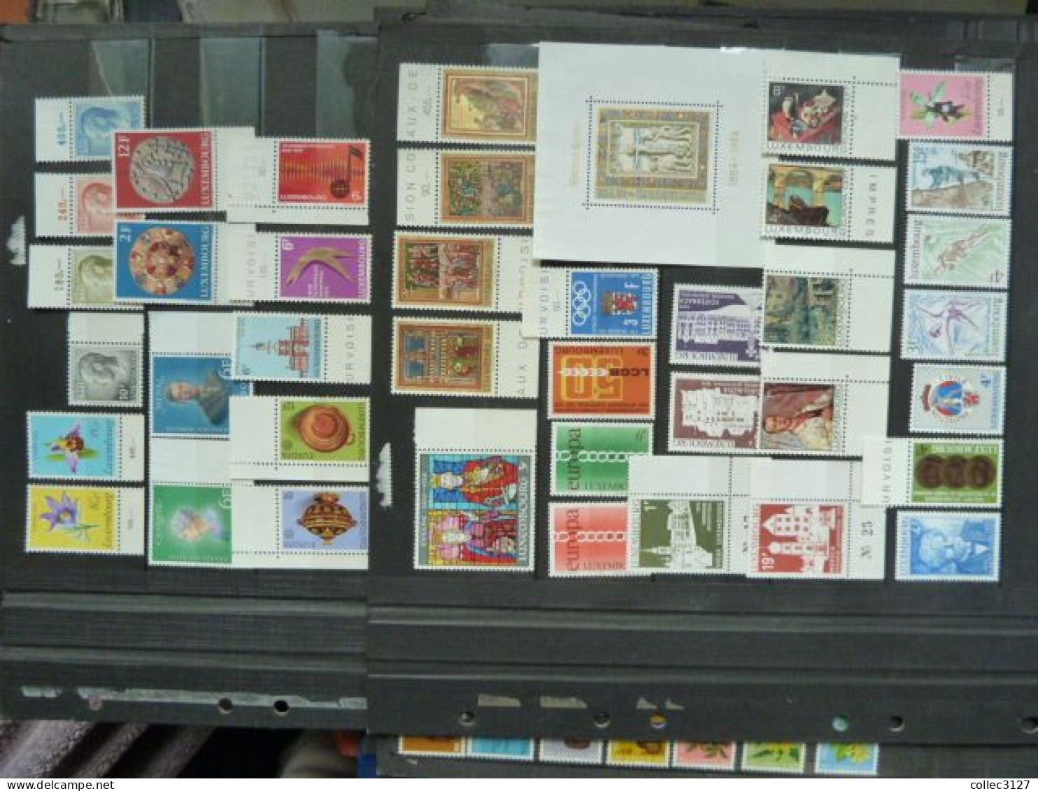 Luxembourg -  Timbres Des Années 1970 - Lot - NSG - Neuf Sans Gomme - Unused Stamps