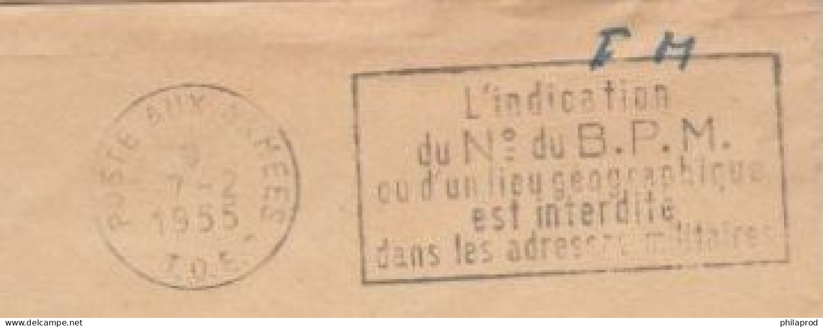 .VIETNAM  INDOCHINE  1955  Lot  3 MILITARY COVERS POSTE AUX ARMEES T.O.E.   Réf FM55 - Viêt-Nam