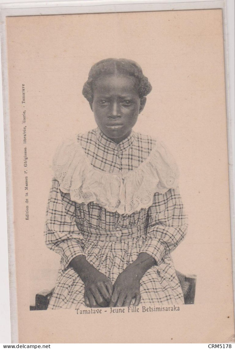 CPA- TAMATAVE-JEUNE FILLE BETSIMISARAKA - Madagascar