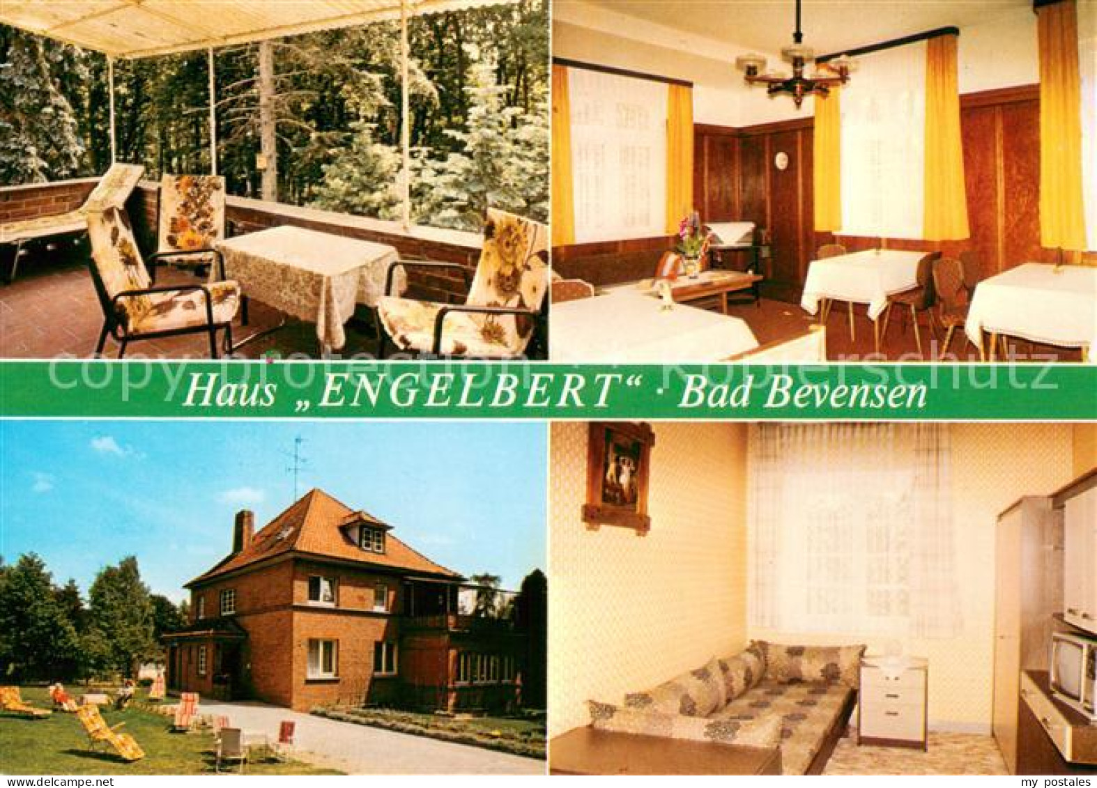 73653567 Bad Bevensen Haus Engelbert Gaststube Zimmer Liegewiese Bad Bevensen - Bad Bevensen