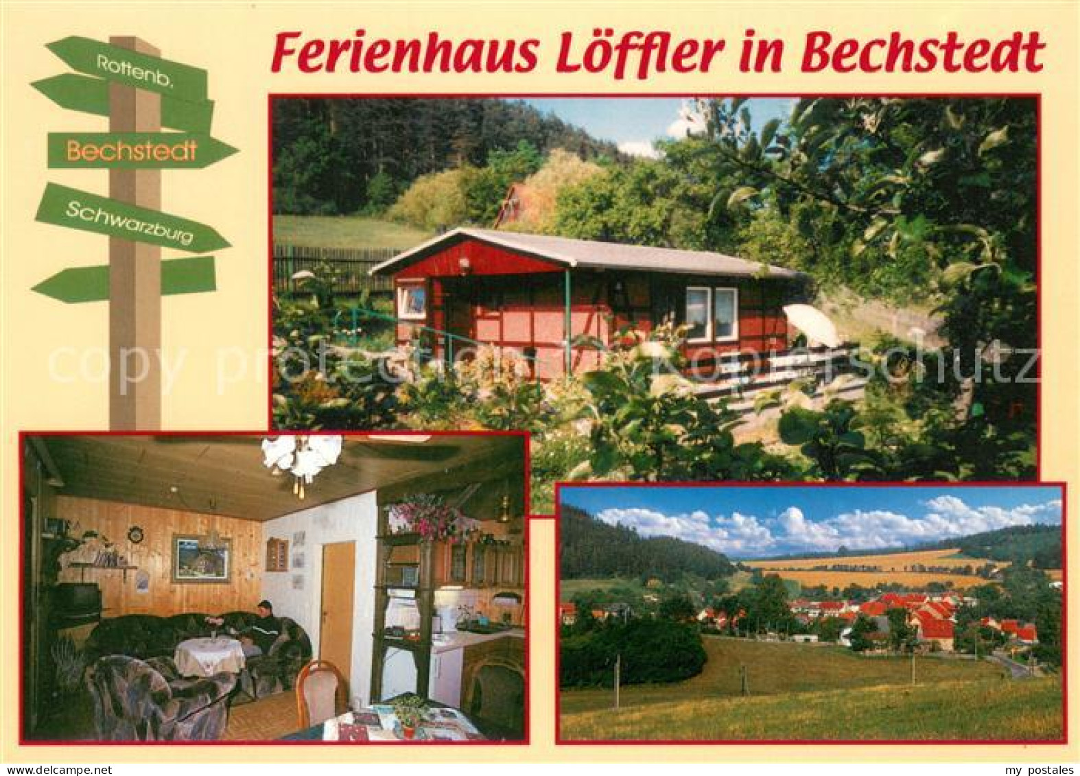 73653558 Bechstedt Ferienhaus Loeffler Gaststube Panorama Bechstedt - Autres & Non Classés