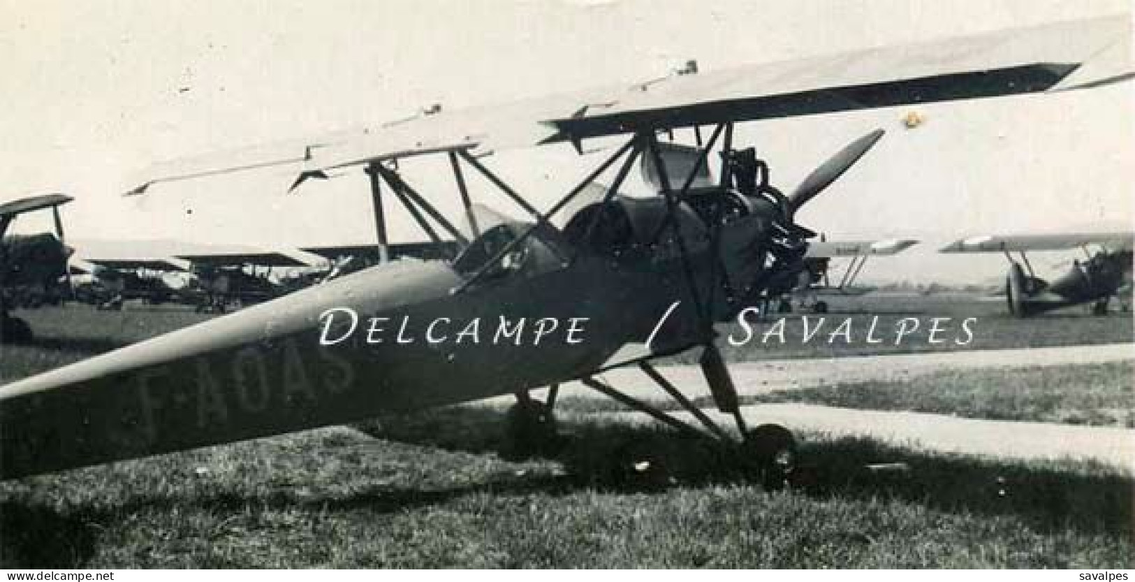 Aviation * Avion Potez 60 « La Libellule » * Photo Originale 1937 - Luftfahrt