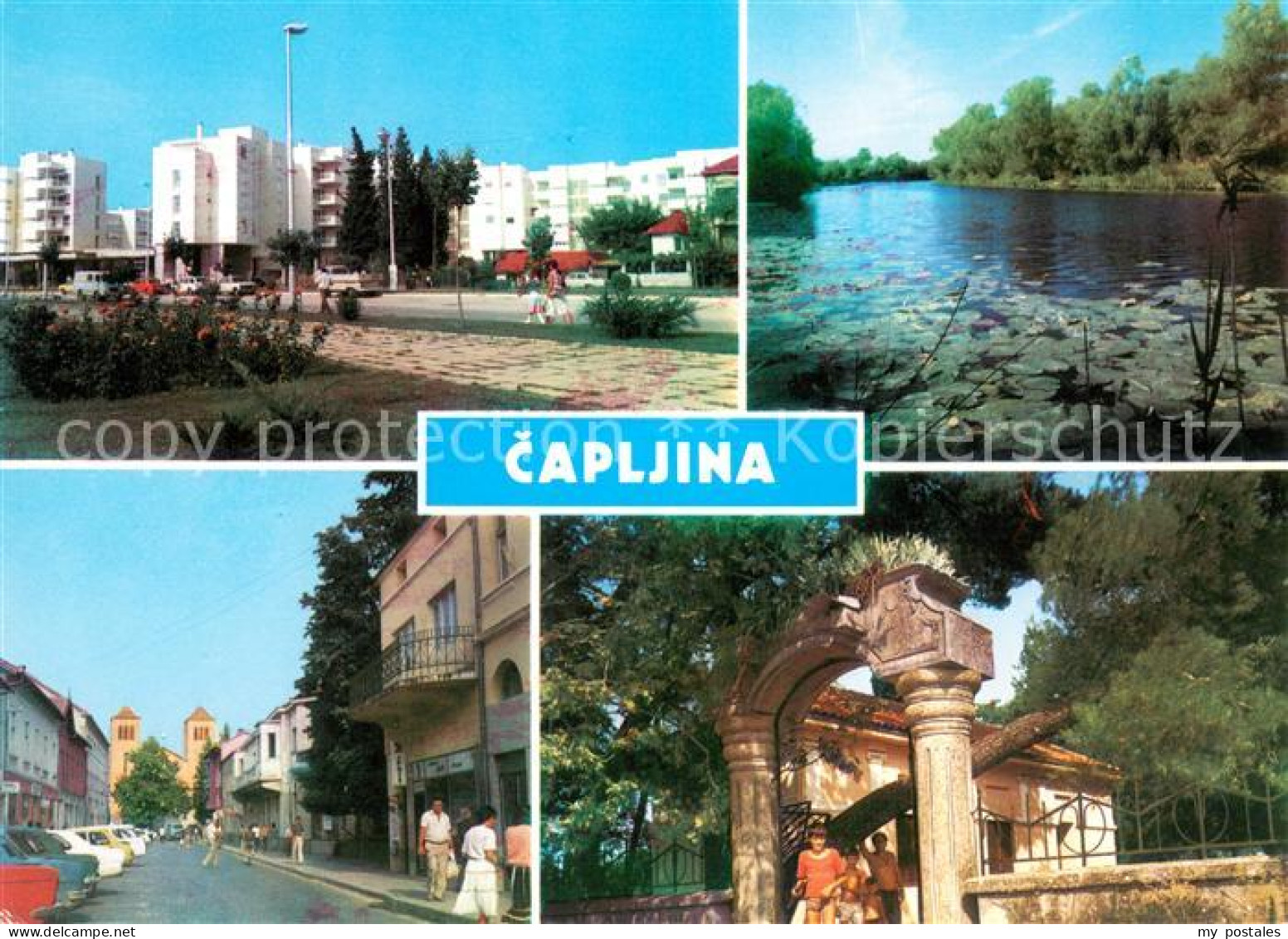 73653533 Capljina Stadtansichten Seepartie  - Bosnië En Herzegovina
