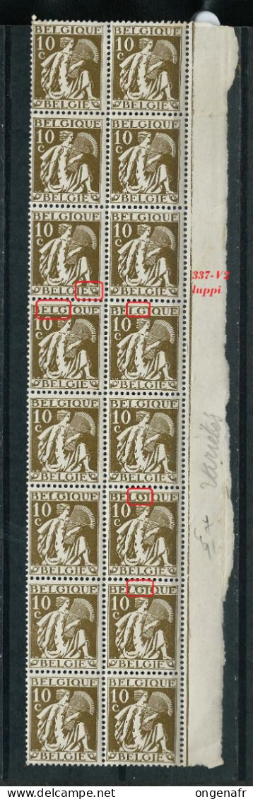 N° 337 **  3 Blocs ( 44 Timbres)  + Var. Et CU  Luppi - 1931-1960