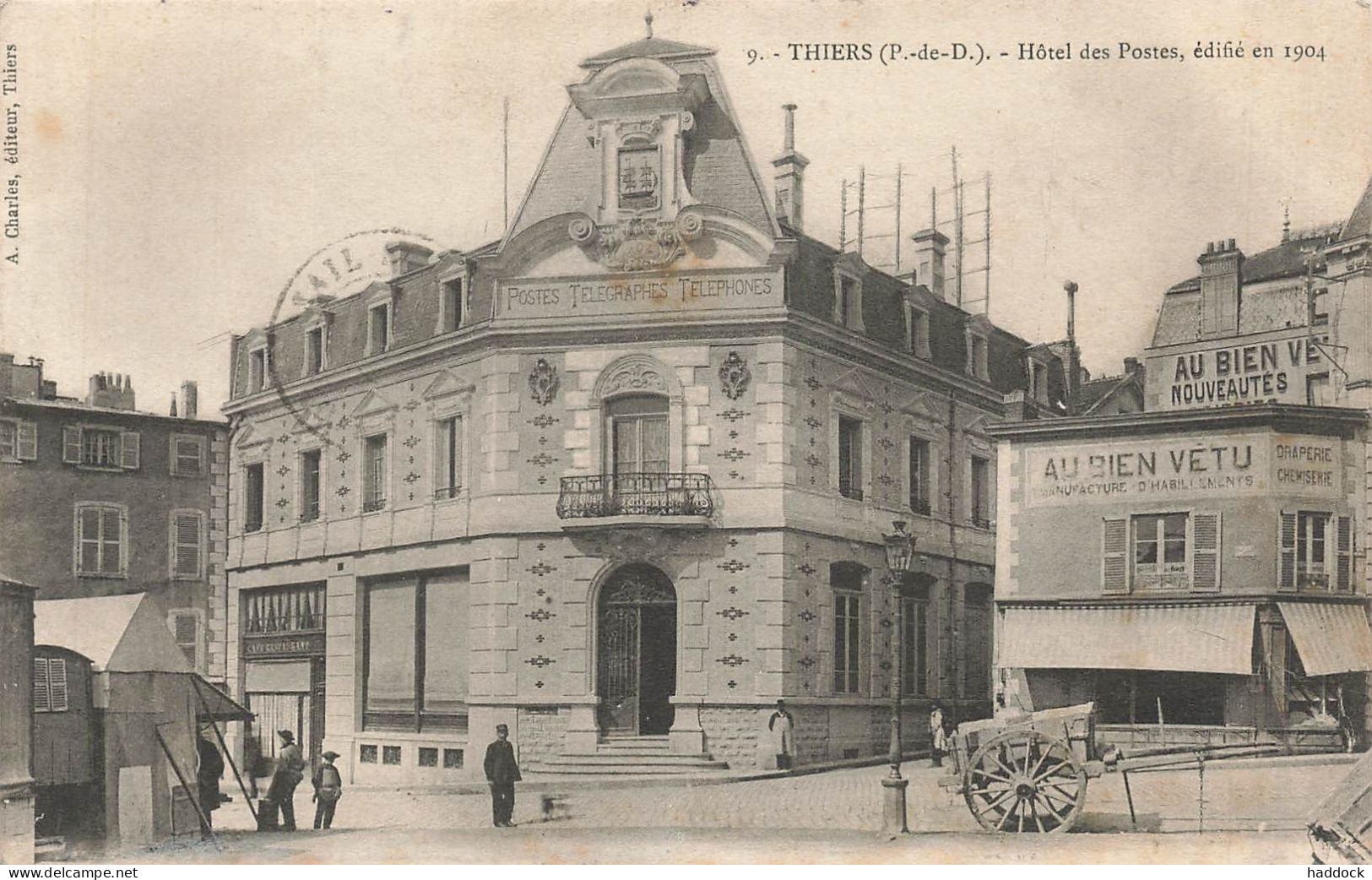 THIERS : HOTEL DES POSTES - Thiers