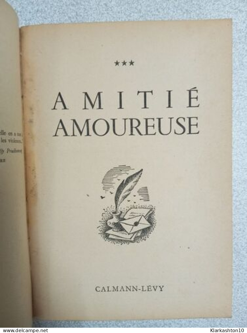 Amitie Amoureuse - Otros & Sin Clasificación