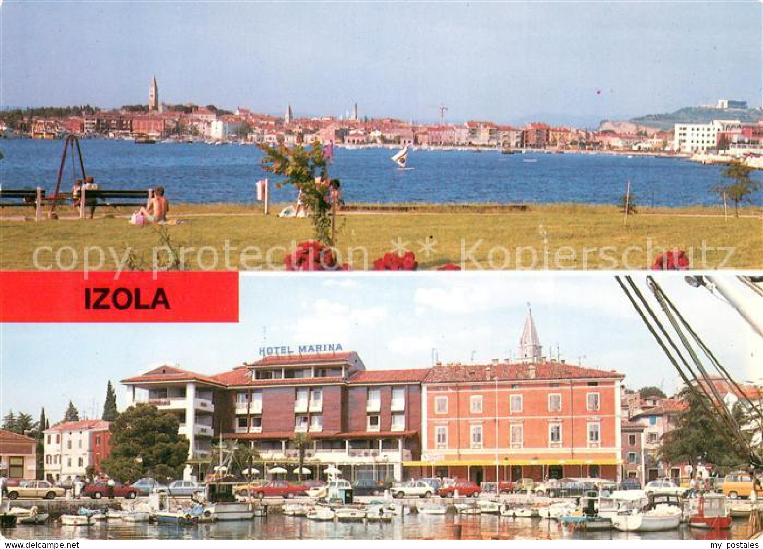 73653443 Izola Stadtansicht Hotel Marina Bootshafen Izola - Slowenien