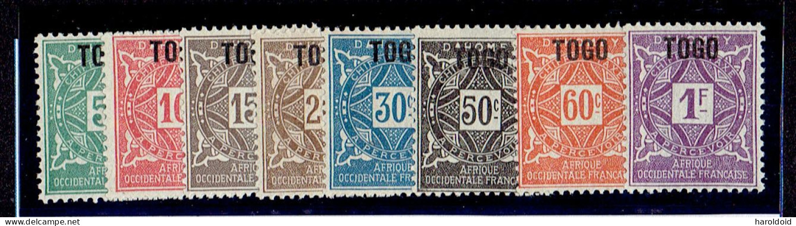 TOGO - TAXE N°1/8 * - Unused Stamps