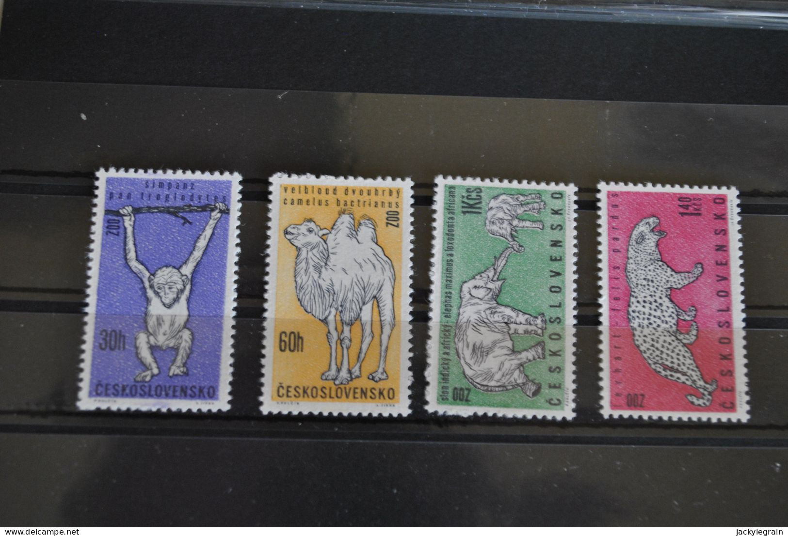 Tchécoslovaquie 1962 Zoo Prague MNH Incomplet - Neufs