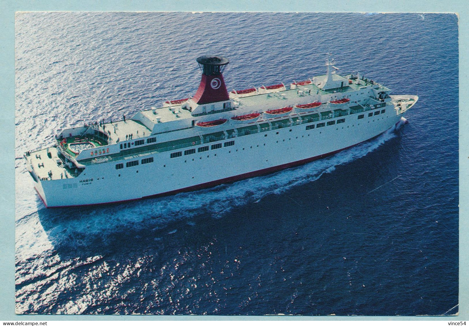 Compagnie Tunisienne De Navigation - CAR FERRY "HABIB" - TUNISIE - Transbordadores