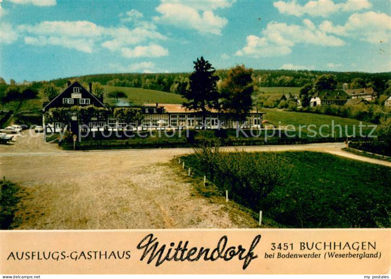 73653433 Buchhagen Gasthaus Mittendorf Panorama Buchhagen - Bodenwerder