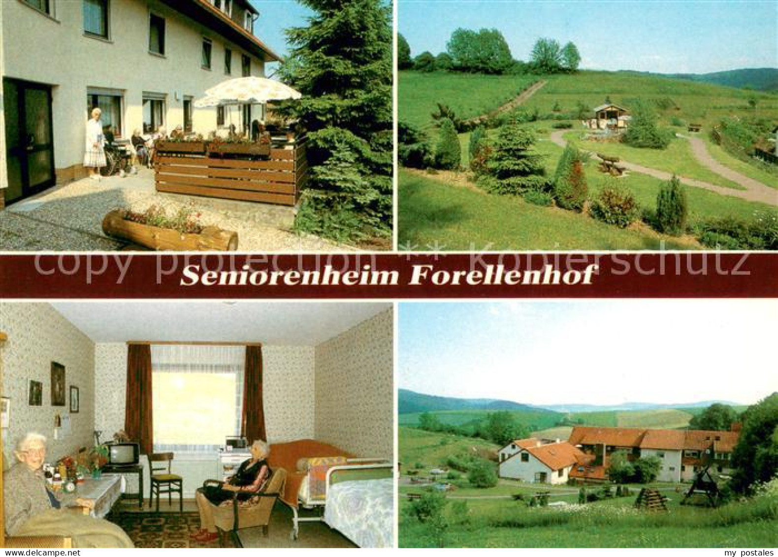 73653431 Uslar Solling Seniorenheim Forellenhof Terrasse Gaestezimmer Panorama U - Uslar