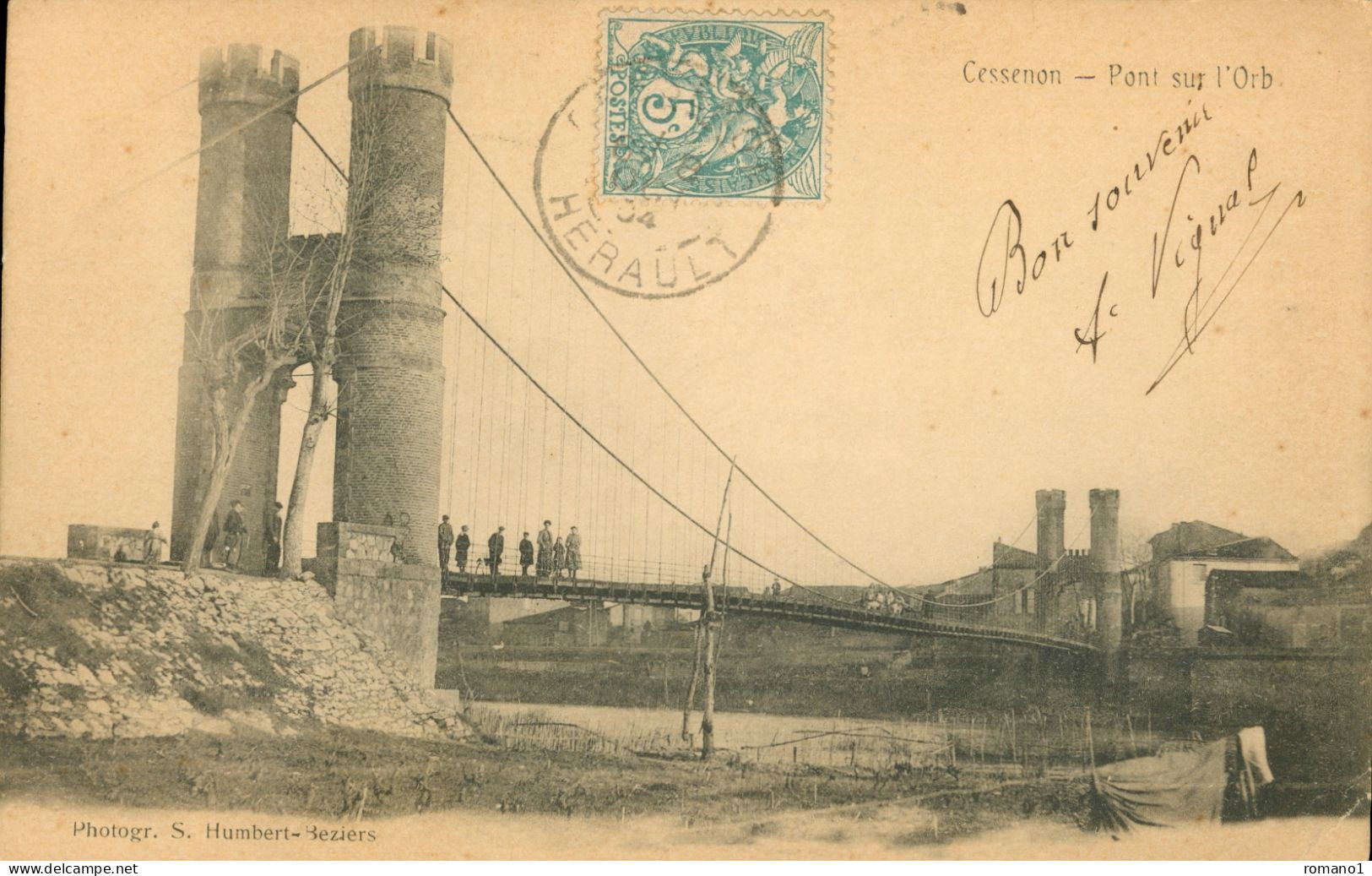 34)   CESSENON  -  Pont Sur L' Orb - Otros & Sin Clasificación