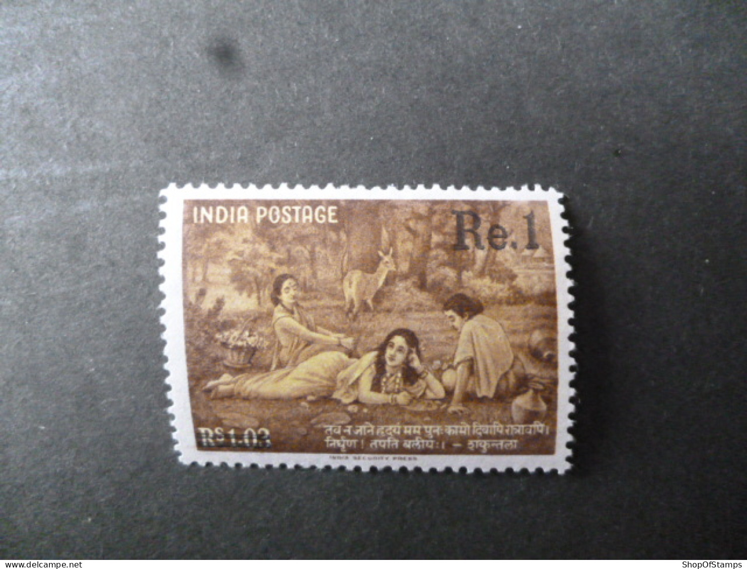 INDIA SG 465 MINT WHITE GUM FINE CONDITION - Other & Unclassified