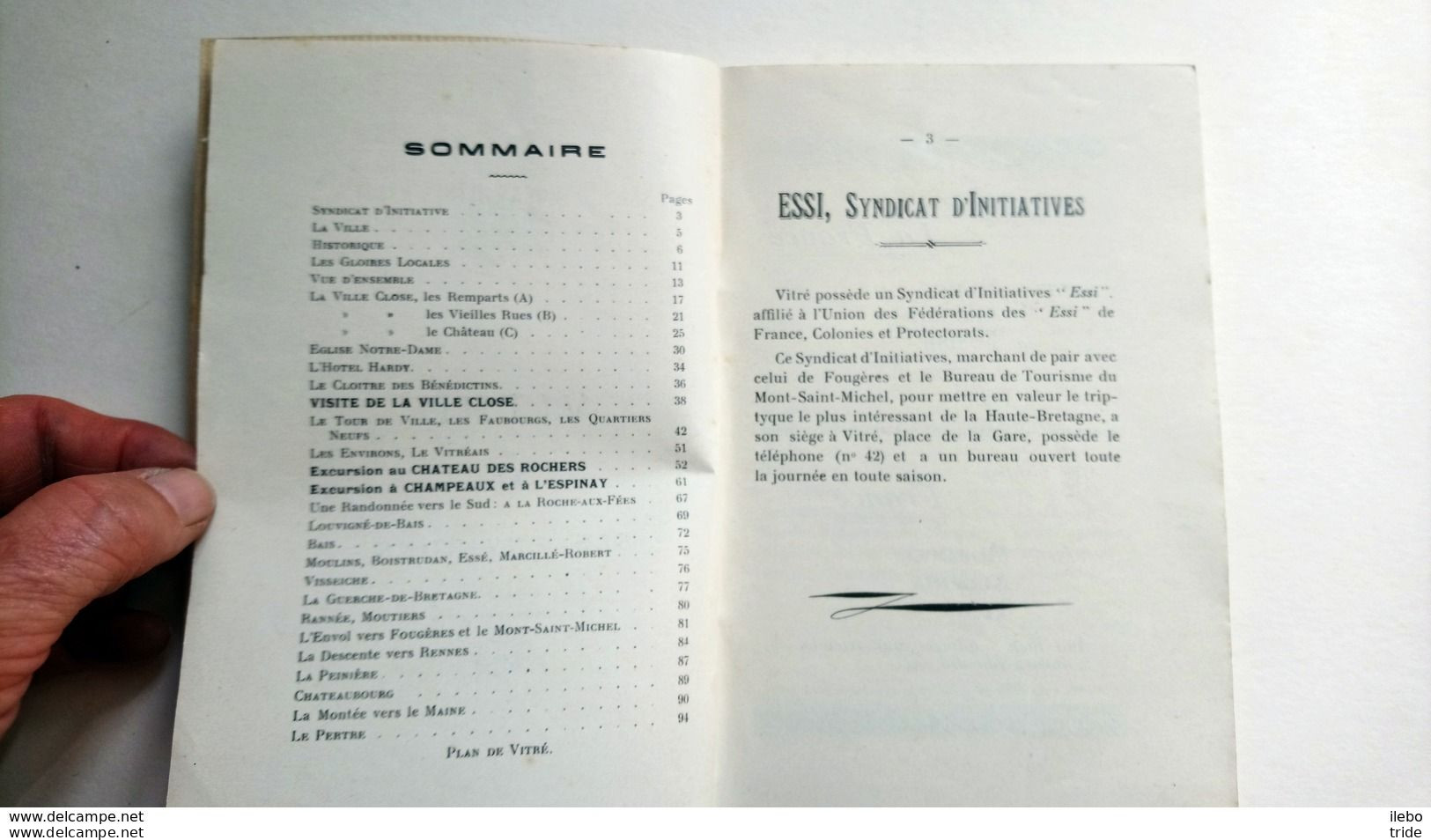 Vitré Et Ses Environs Guide Marcel Laillet 1933 Bretagne - Reiseprospekte