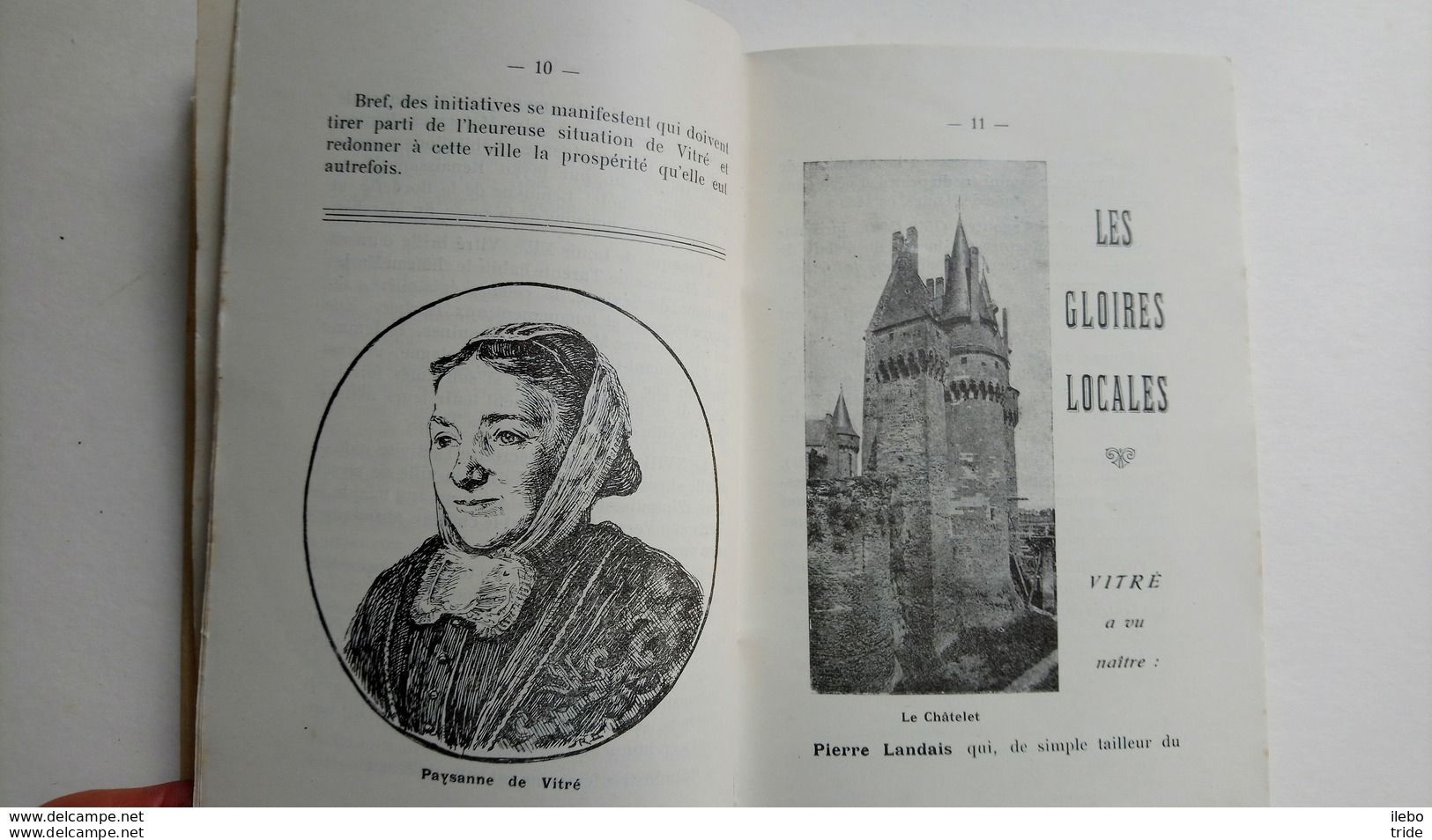 Vitré Et Ses Environs Guide Marcel Laillet 1933 Bretagne - Tourism Brochures