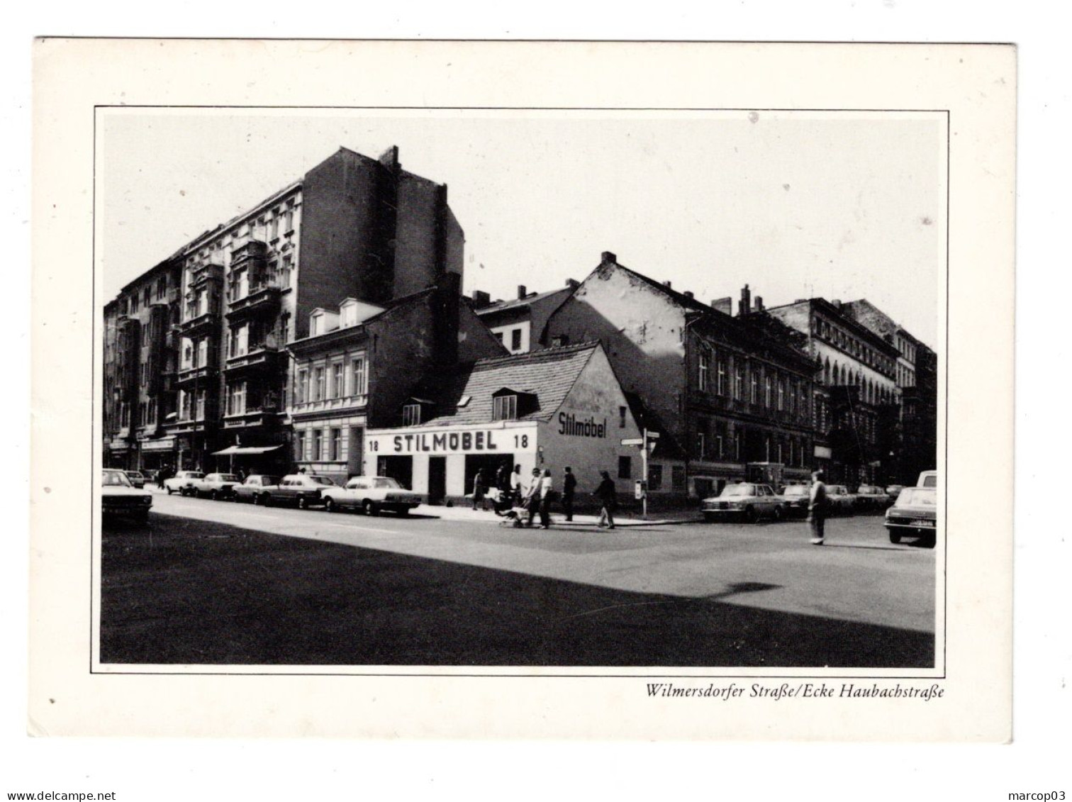 ALLEMAGNE BERLIN Wilmersdorfer Strasse Plan Peu Courant - Sonstige & Ohne Zuordnung