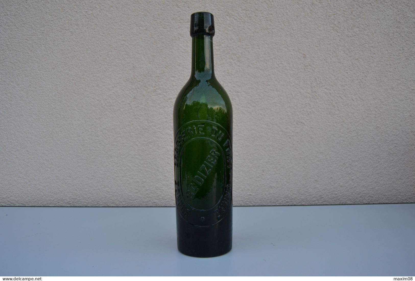 Bouteille De Bière Française De La Brasserie Du Fort CARRE à St DIZIER, 14/18 - 1914-18