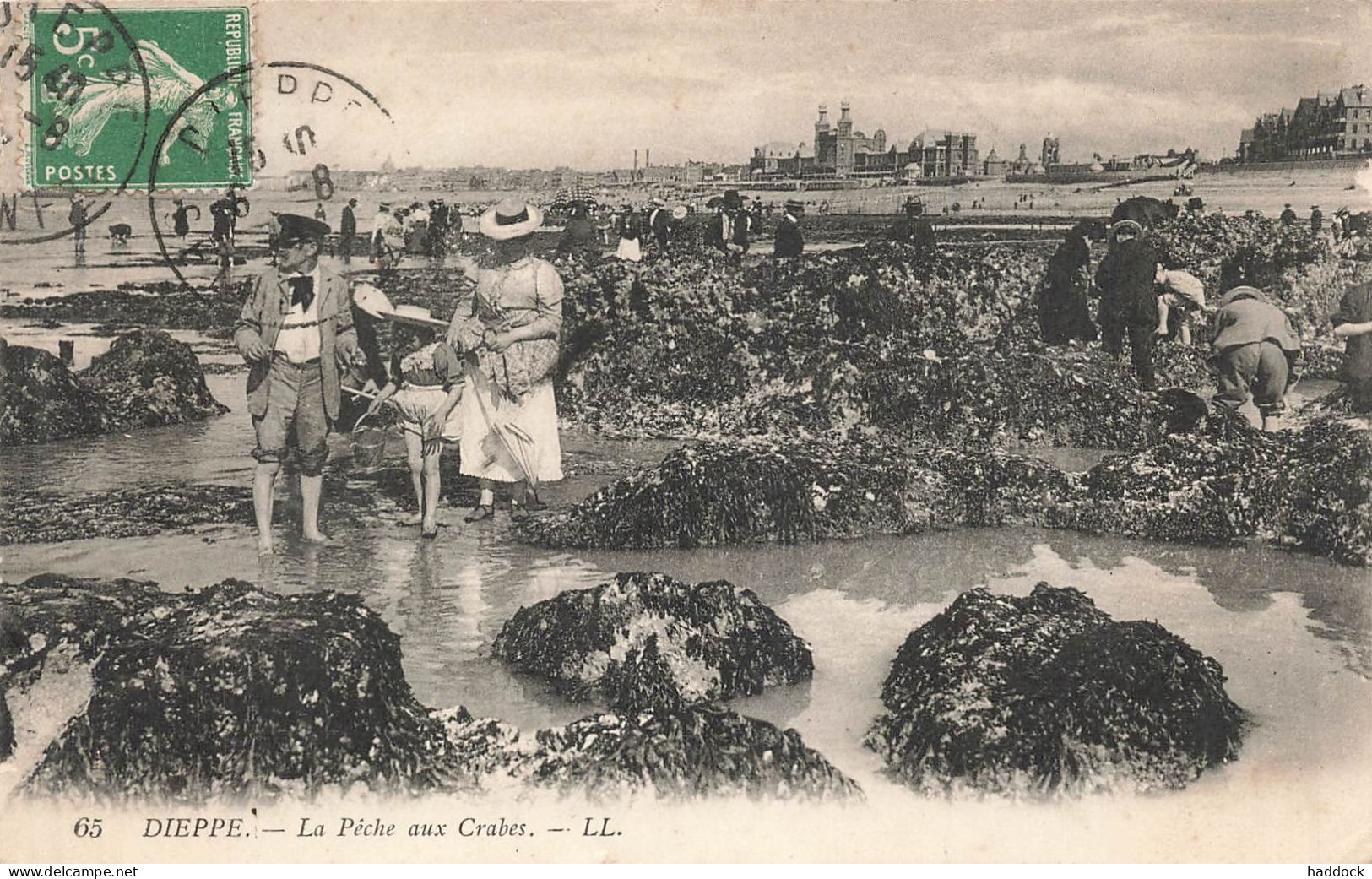 DIEPPE : LA PECHE AUX CRABRES - Dieppe