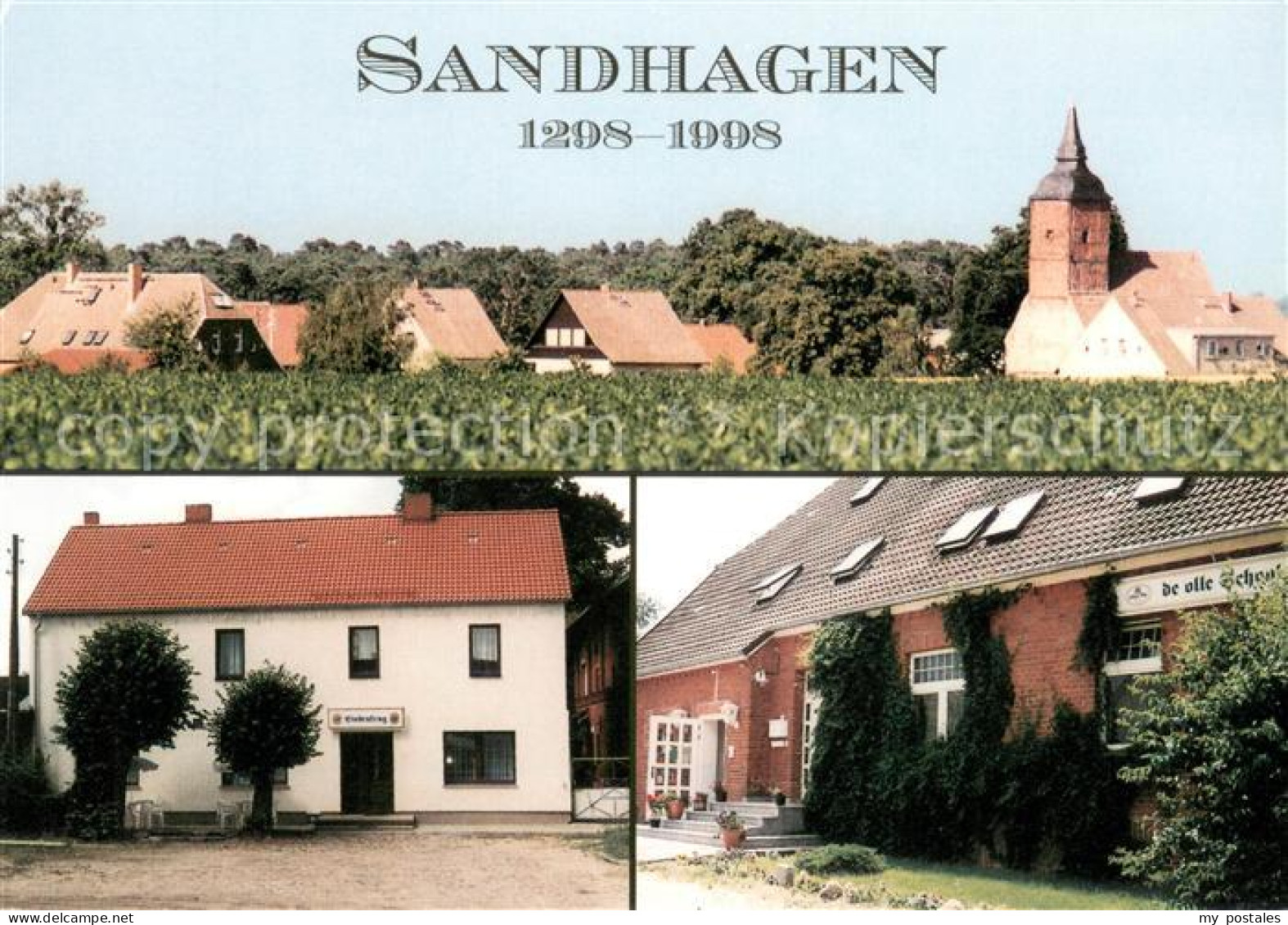 73653290 Sandhagen Biendorf Panorama Gasthaus Lindenkrug Sandhagen Biendorf - Altri & Non Classificati