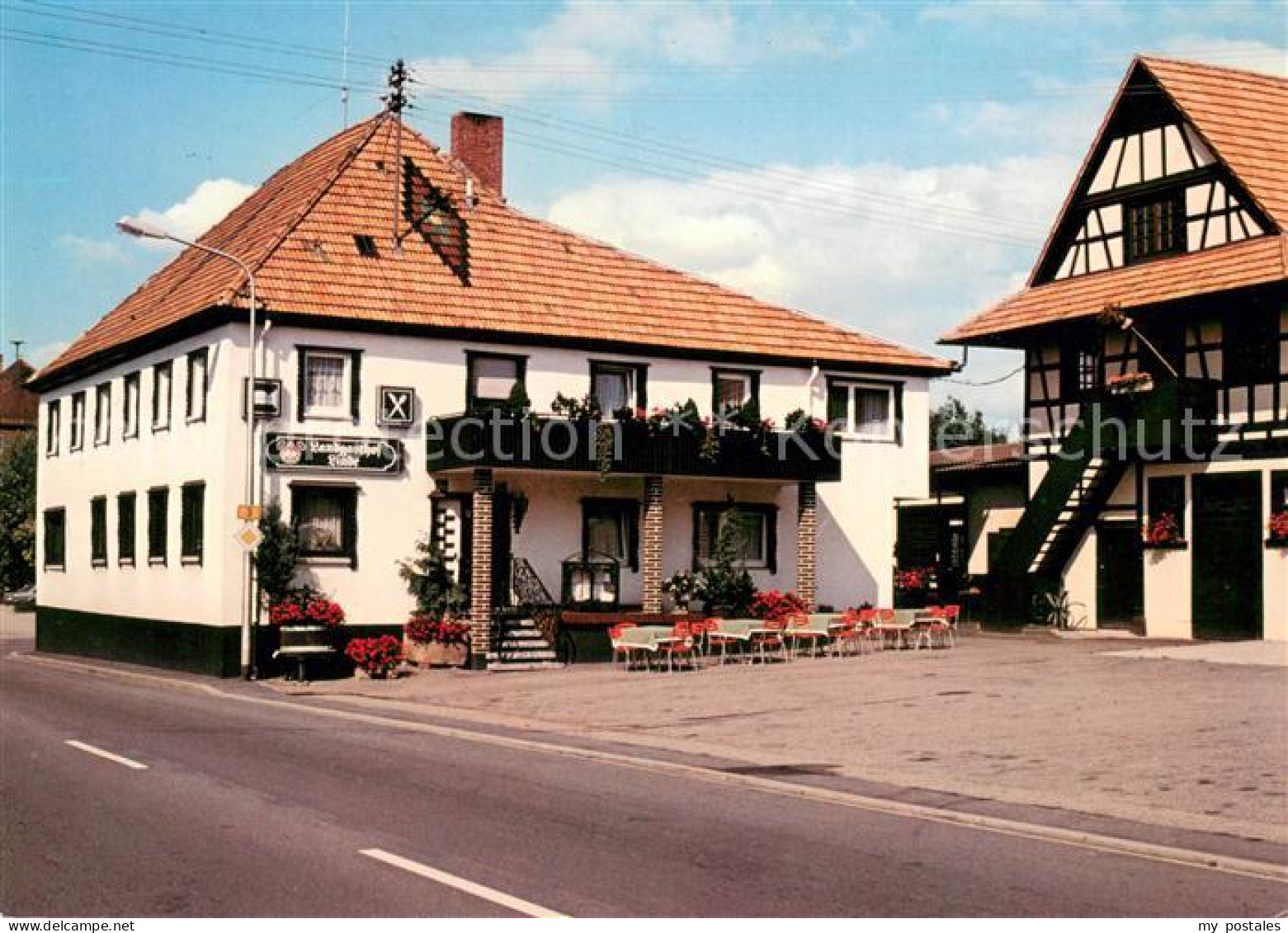 73653256 Appenweier Landgasthof Restaurant Linde Appenweier - Autres & Non Classés