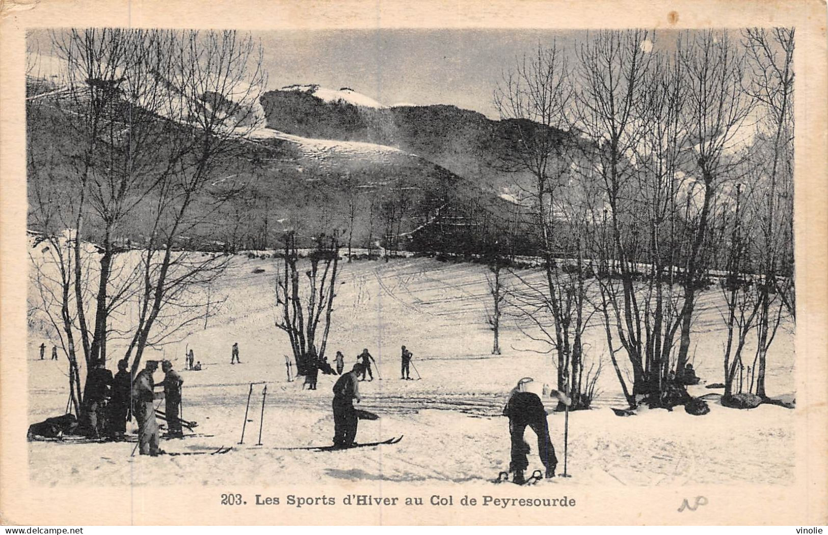 24-5710 : LES SPORTS D'HIVER AU COL DE PEYRESOURDE - Sonstige & Ohne Zuordnung