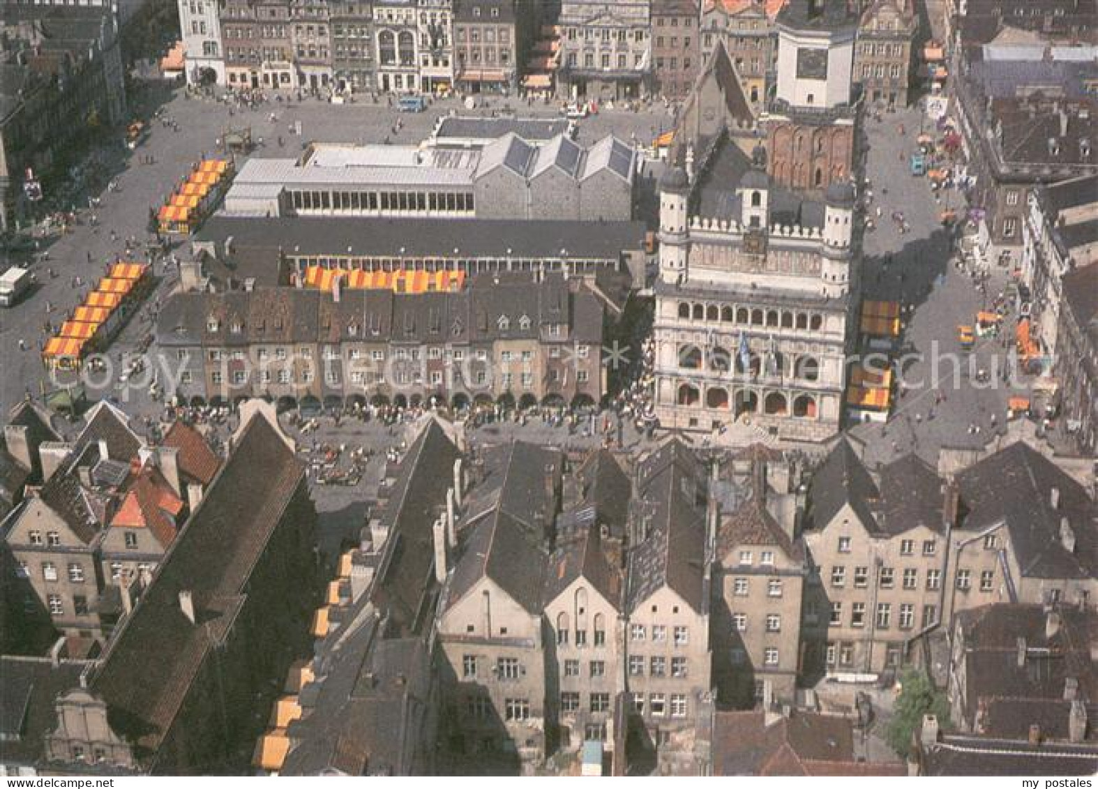 73653240 Poznan Posen Stare Miasto Z Lotu Ptaka Altstadt Fliegeraufnahme Poznan  - Polen