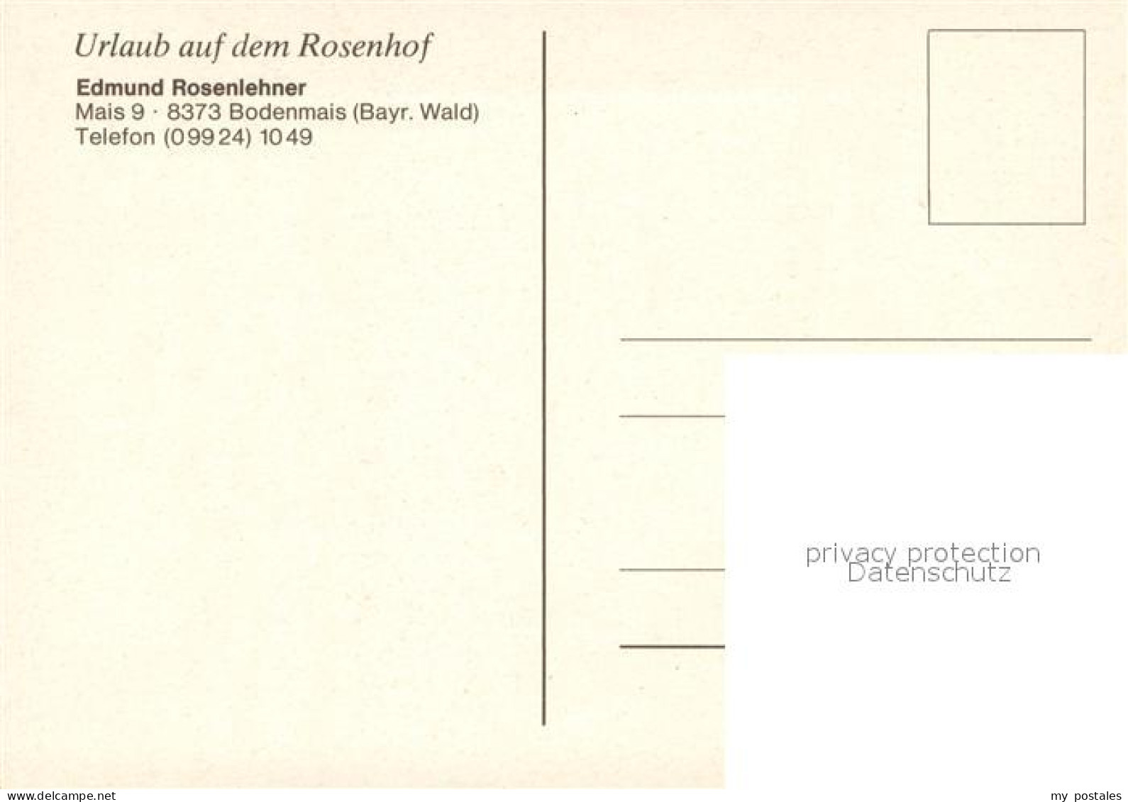 73653236 Bodenmais Urlaub Auf Dem Rosenhof Blumenschmuck Bodenmais - Bodenmais