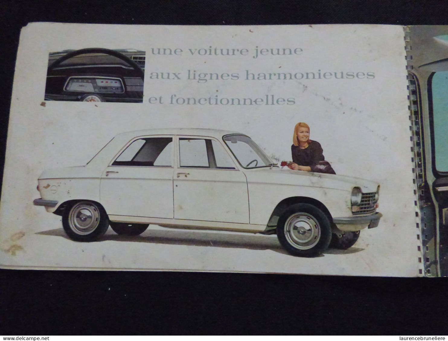 LIVRET DESCRIPTIF ET TECHNIQUE - PEUGEOT 204  BERLINE ET BREAK  - 1965 - Advertising