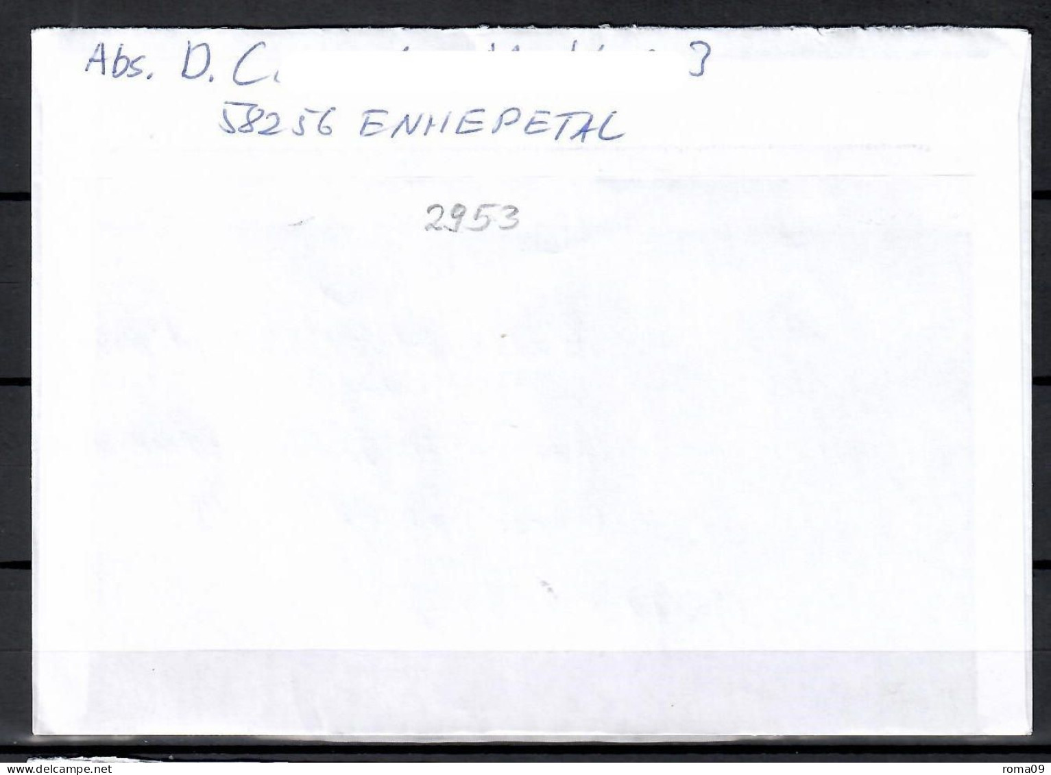 MiNr. 2953; Post: Ferien In Deutschland, Auf Portoger. Brief Von BZ 58 Nach Halle/Saale; B-745 - Cartas & Documentos