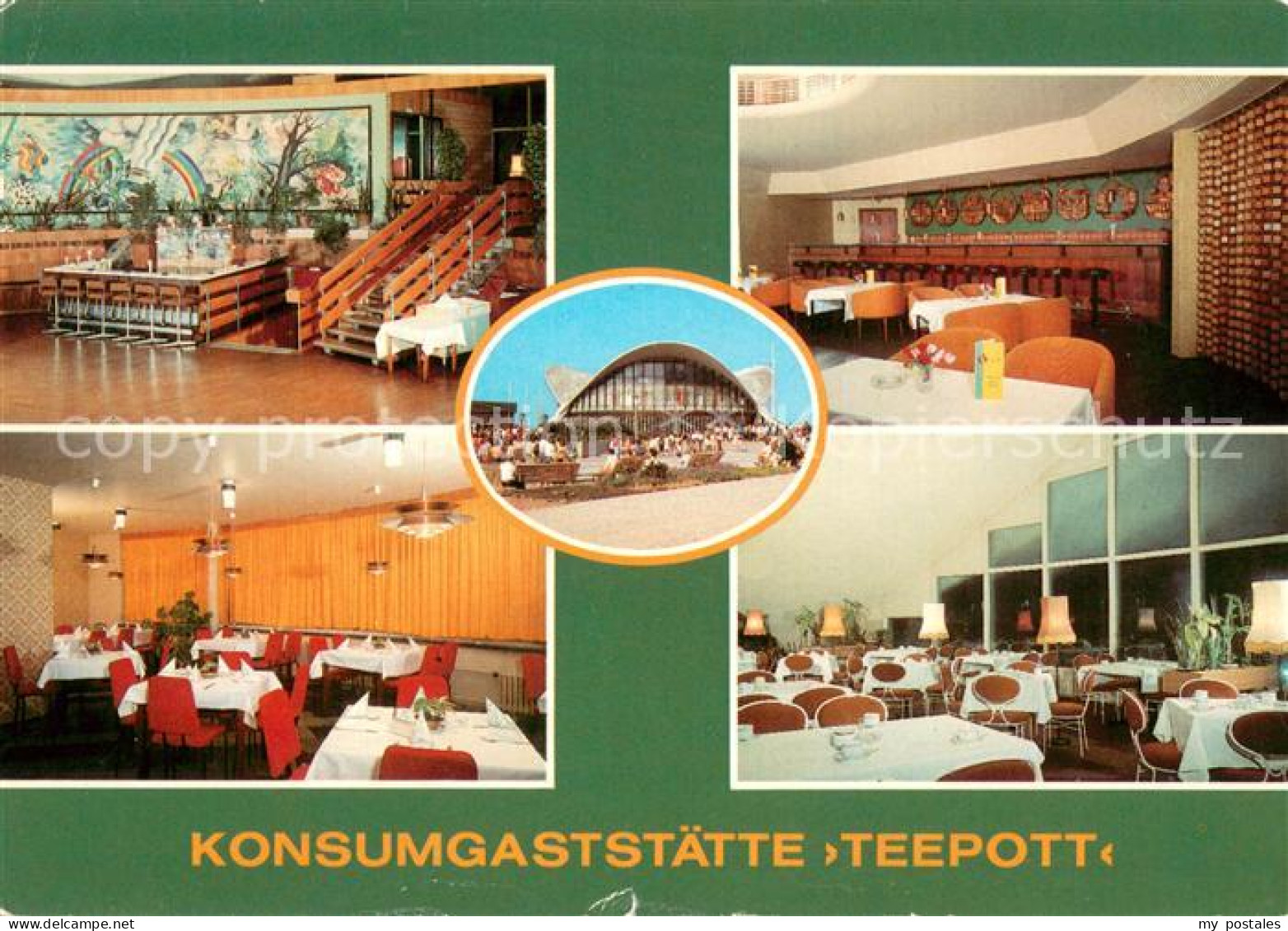 73653221 Warnemuende Ostseebad Konsumgaststaette Teepott Bar Restaurant Cafe War - Rostock