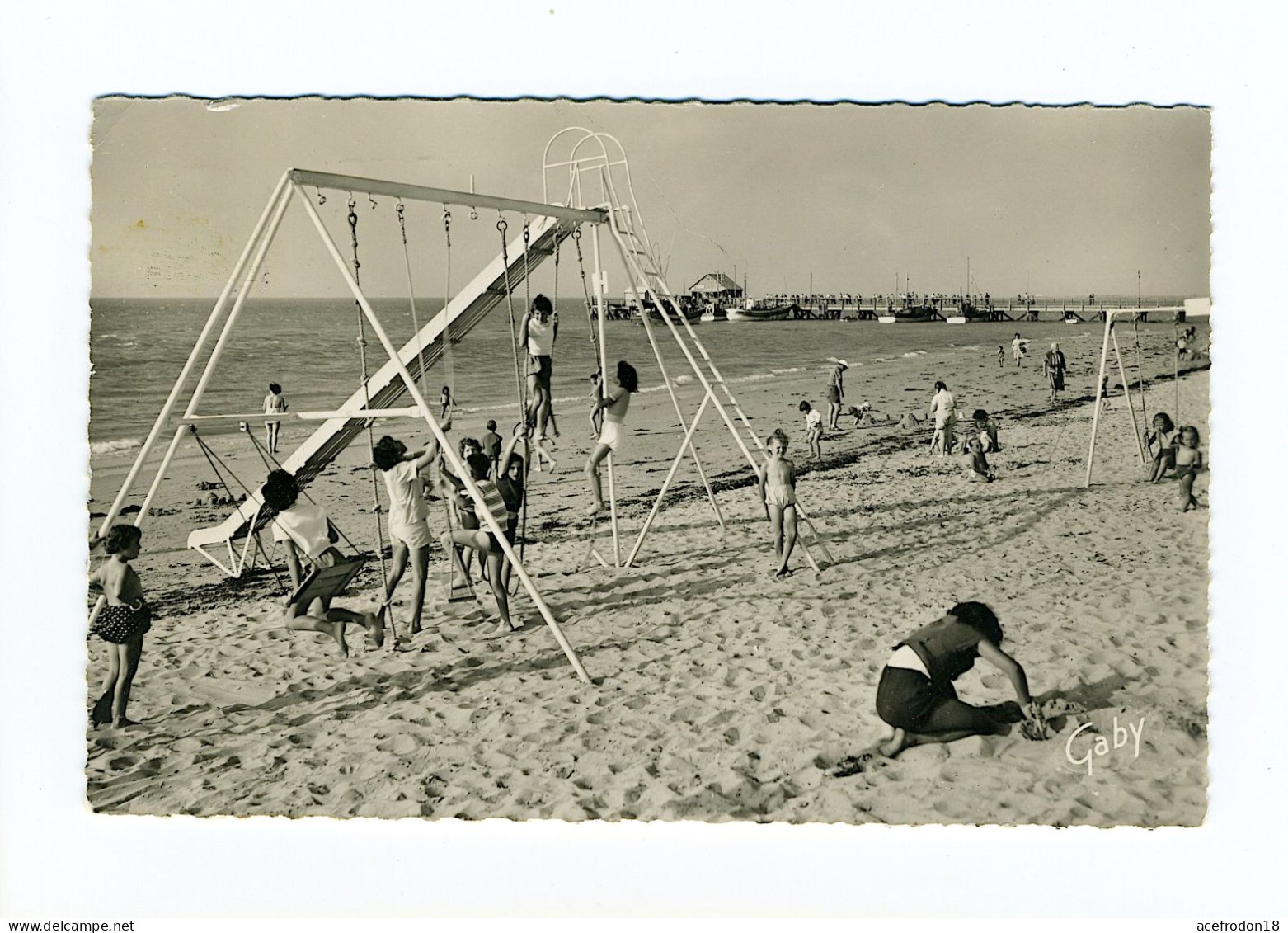 Fromentine - La Plage - Les Jeux Et L'Estacade - Sonstige & Ohne Zuordnung