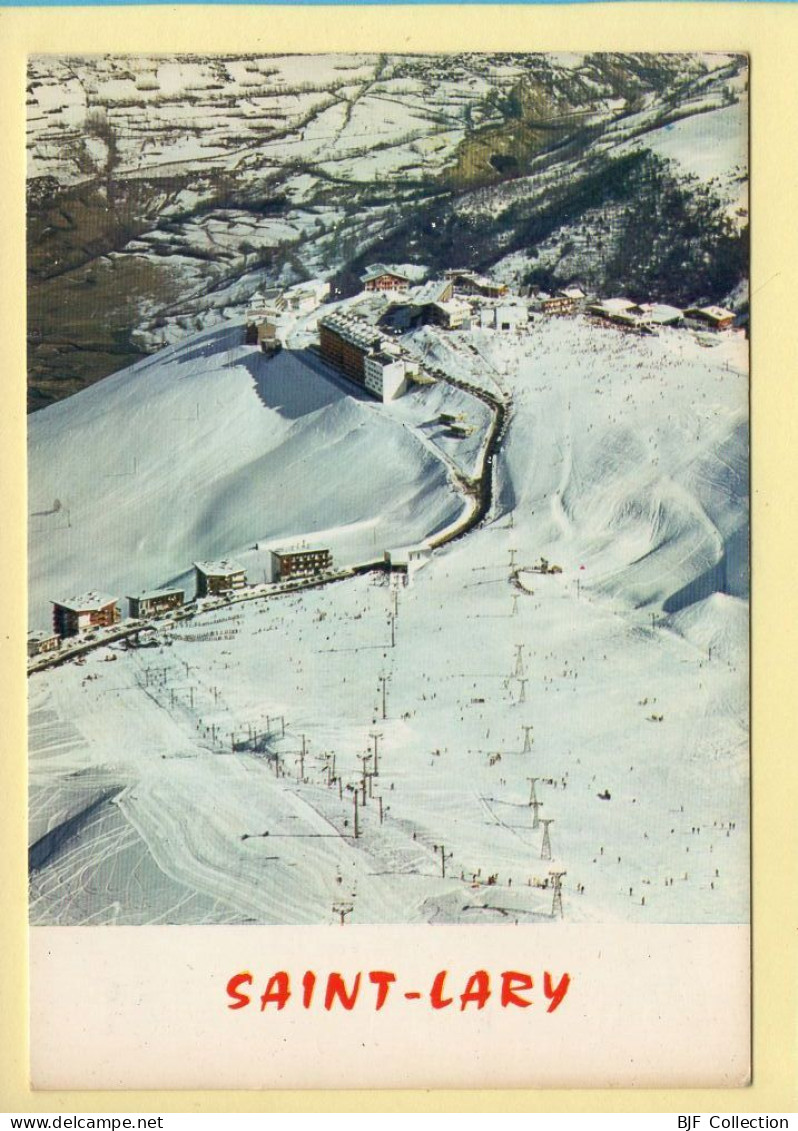 65. SAINT-LARY – Partie Nord Des Pistes Du Pla D'Adet Vue De La Crête Du Cap De CARROTS (voir Scan Recto/verso) - Vielle Aure