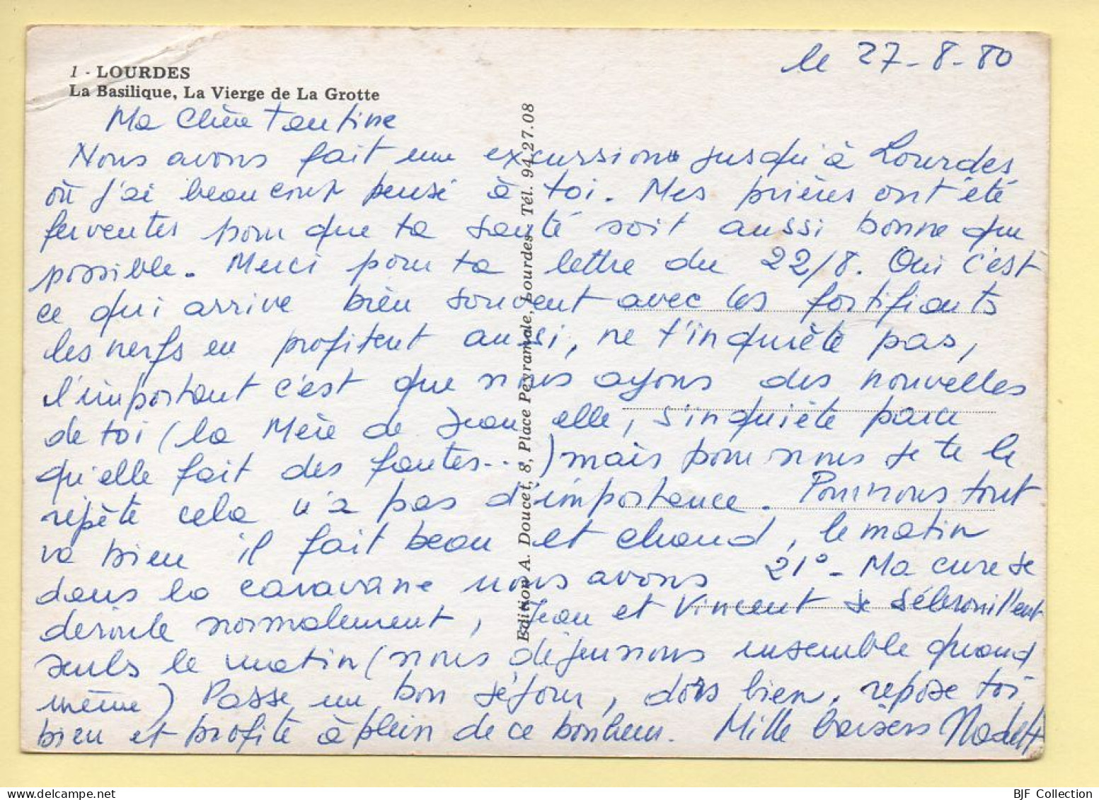 65. LOURDES – 2 Vues (voir Scan Recto/verso) - Lourdes