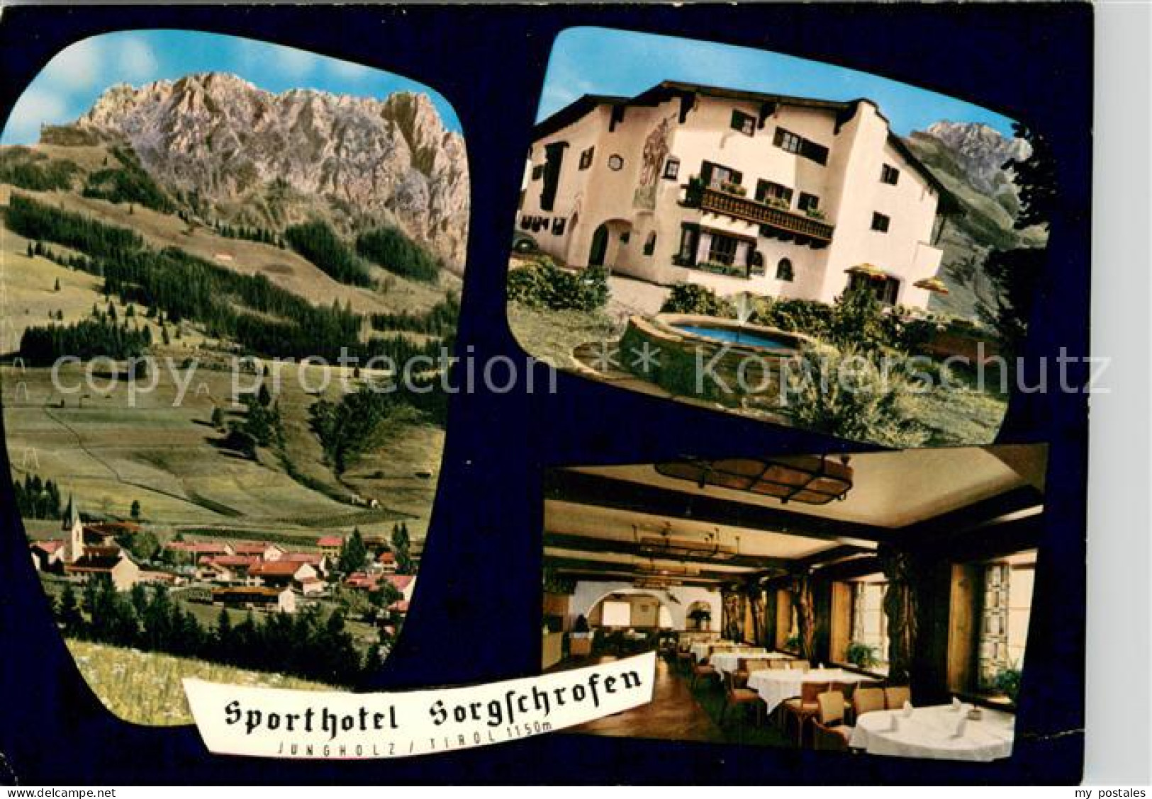 73653192 Jungholz Tirol Sporthotel Sorgschrofen Restaurant Landschaftspanorama A - Otros & Sin Clasificación