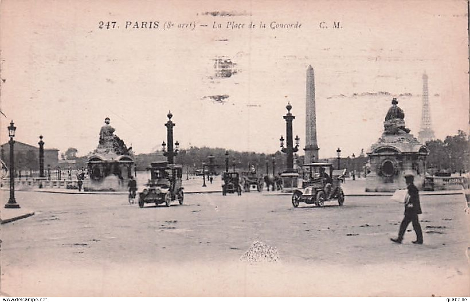 75 - PARIS 01 - La Place De La Concorde - Distrito: 01