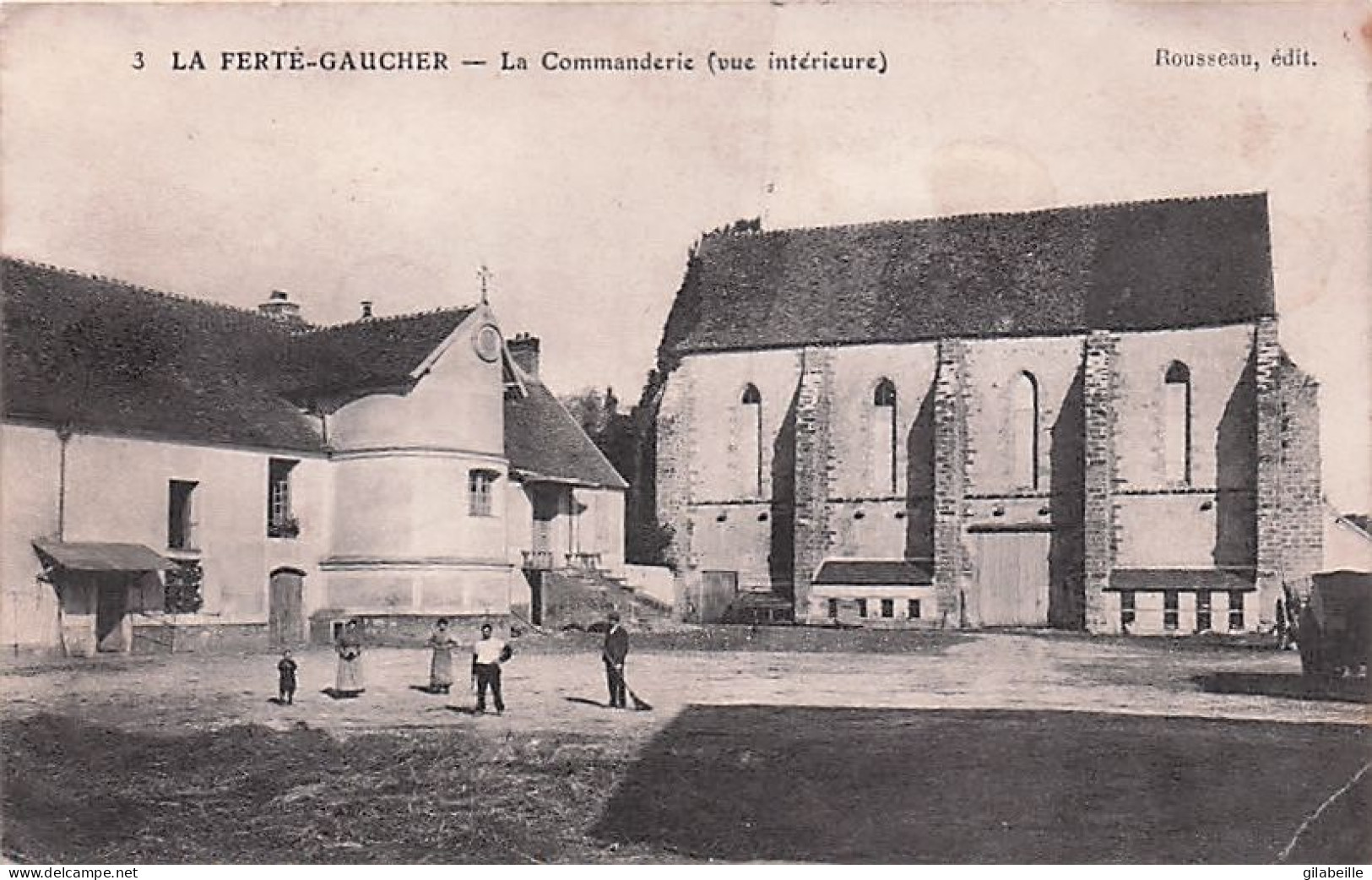 77 - LA FERTE GAUCHER - La Commanderie - Vue Interieure - La Ferte Gaucher