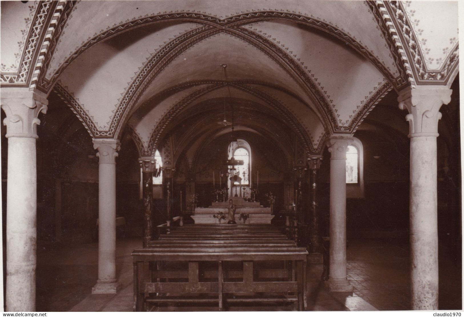 PIACENZA - CARTOLINA  - BOBBIO - BASILICA DI S. COLOMBANO CRIPTA - Piacenza