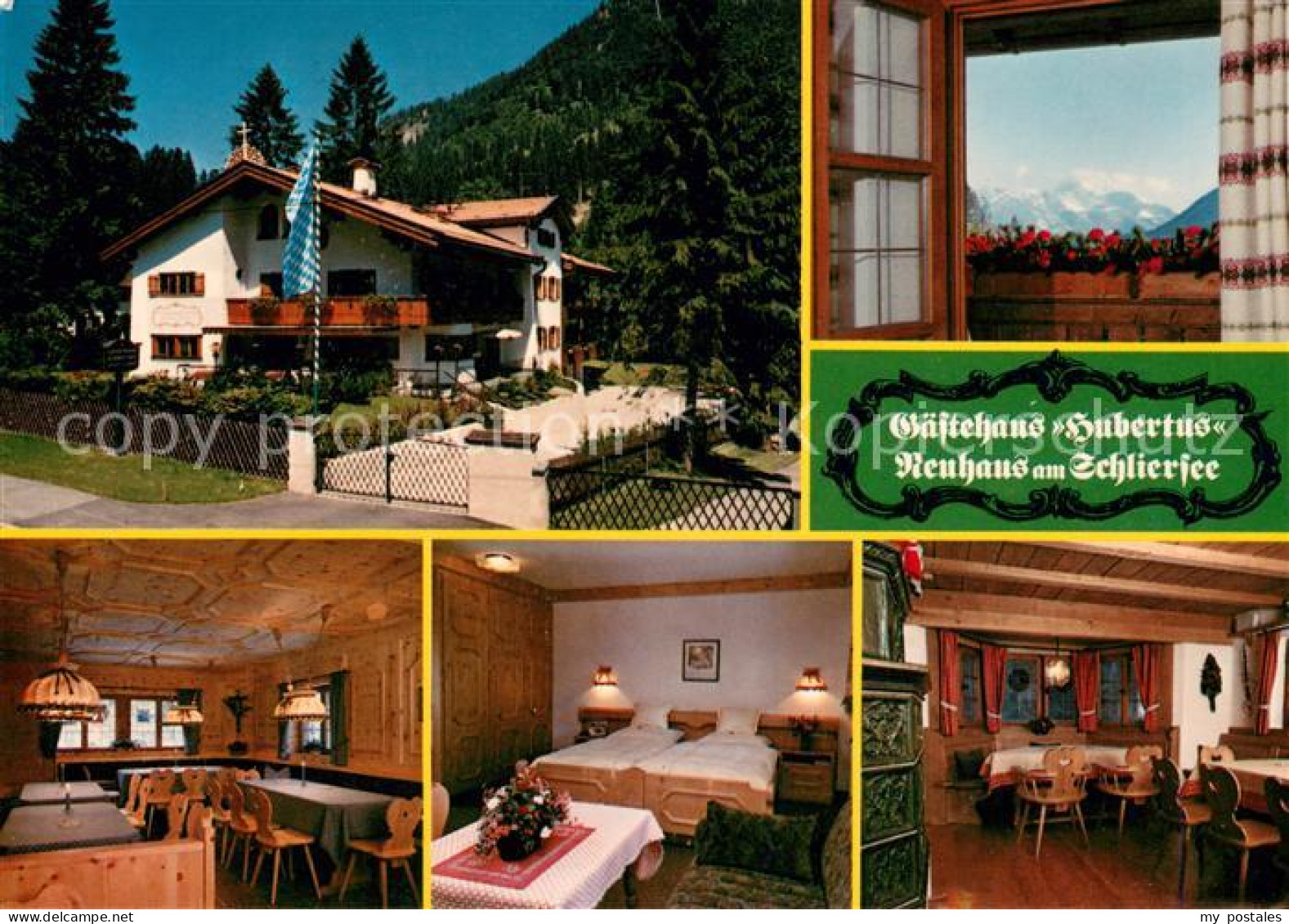 73653179 Neuhaus Schliersee Gaestehaus Hubertus Gastraum Fremdenzimmer Alpenblic - Schliersee