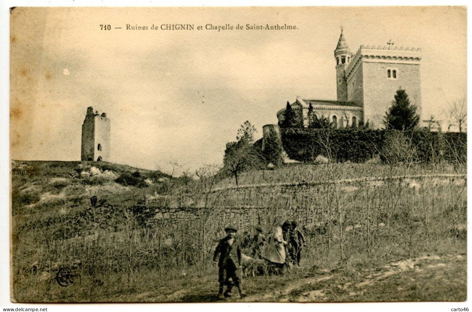 Ruines De Chignin Et Chapelle De Saint-Anthelme  - Voir Scan - Autres & Non Classés