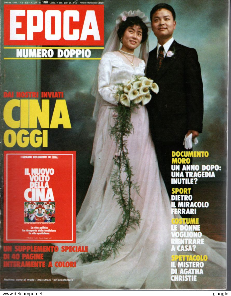 °°° RIVISTA EPOCA N° 1484 DEL 17 MARZO 1979 °°° - Other & Unclassified